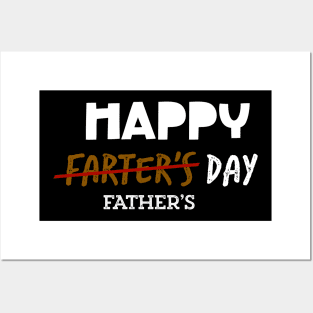 Happy Farter’s Day - father’s day Posters and Art